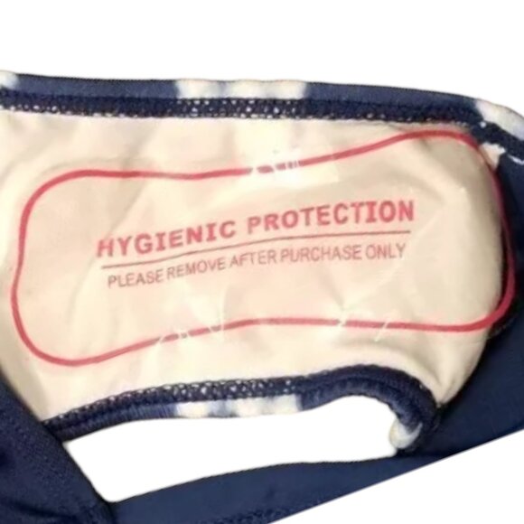 Womens One Piece Swimsuit Plus Size 2X Blue Ladies Bathing Suit Pool Beach - Picture 4 of 4